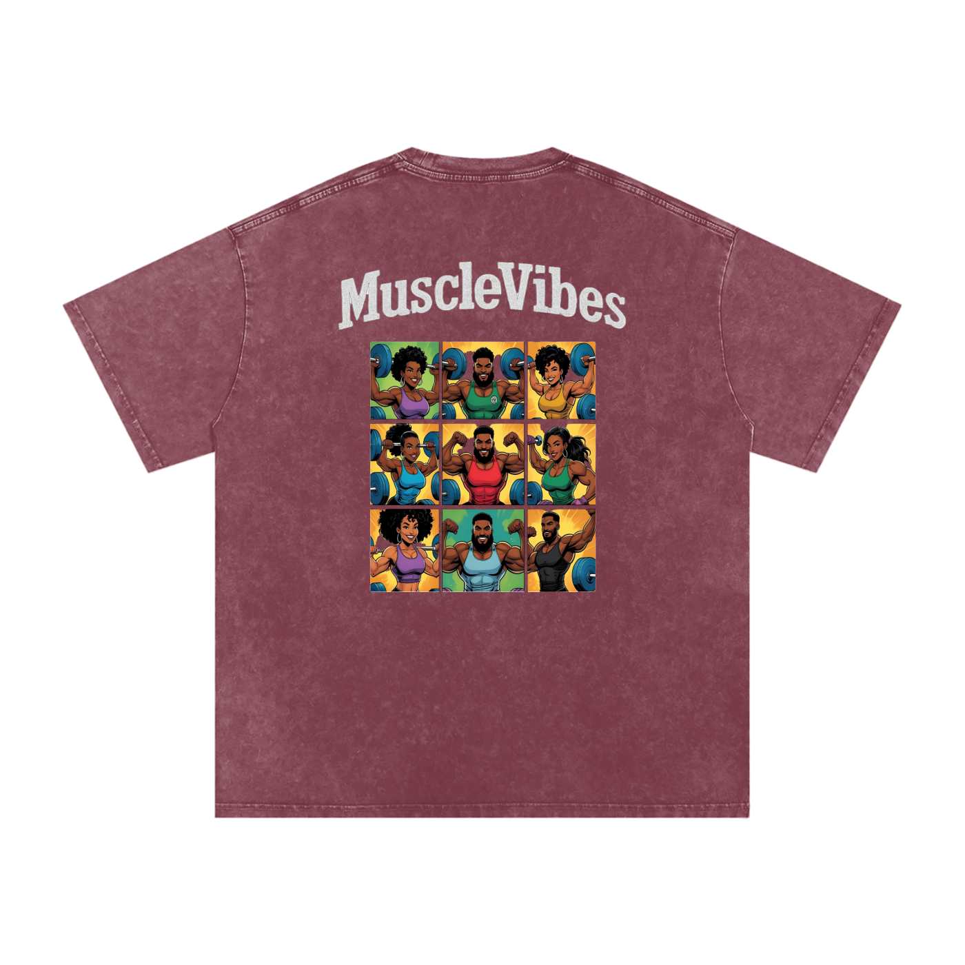 Acid Wash Oversize MV T-Shirt