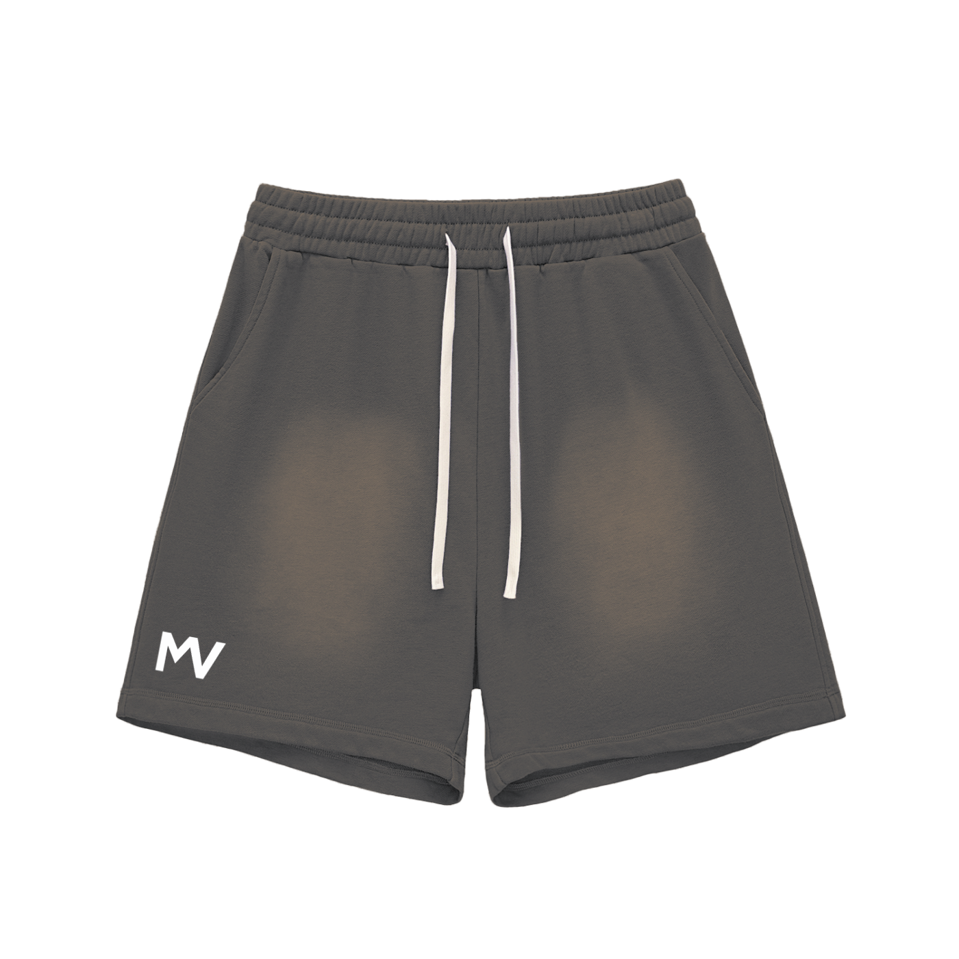 Sun Fade Raw Edge MV Cotton Shorts