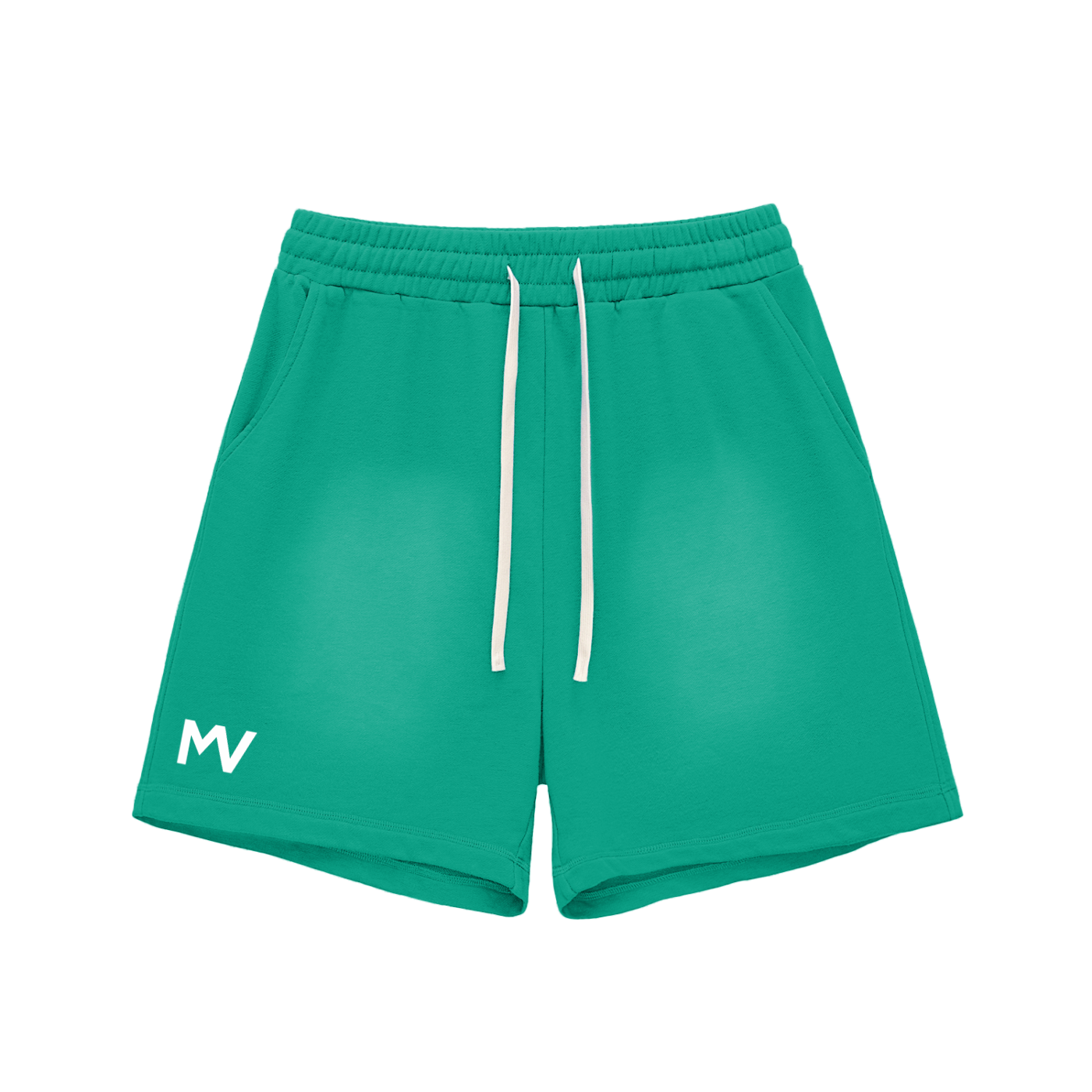 Sun Fade Raw Edge MV Cotton Shorts