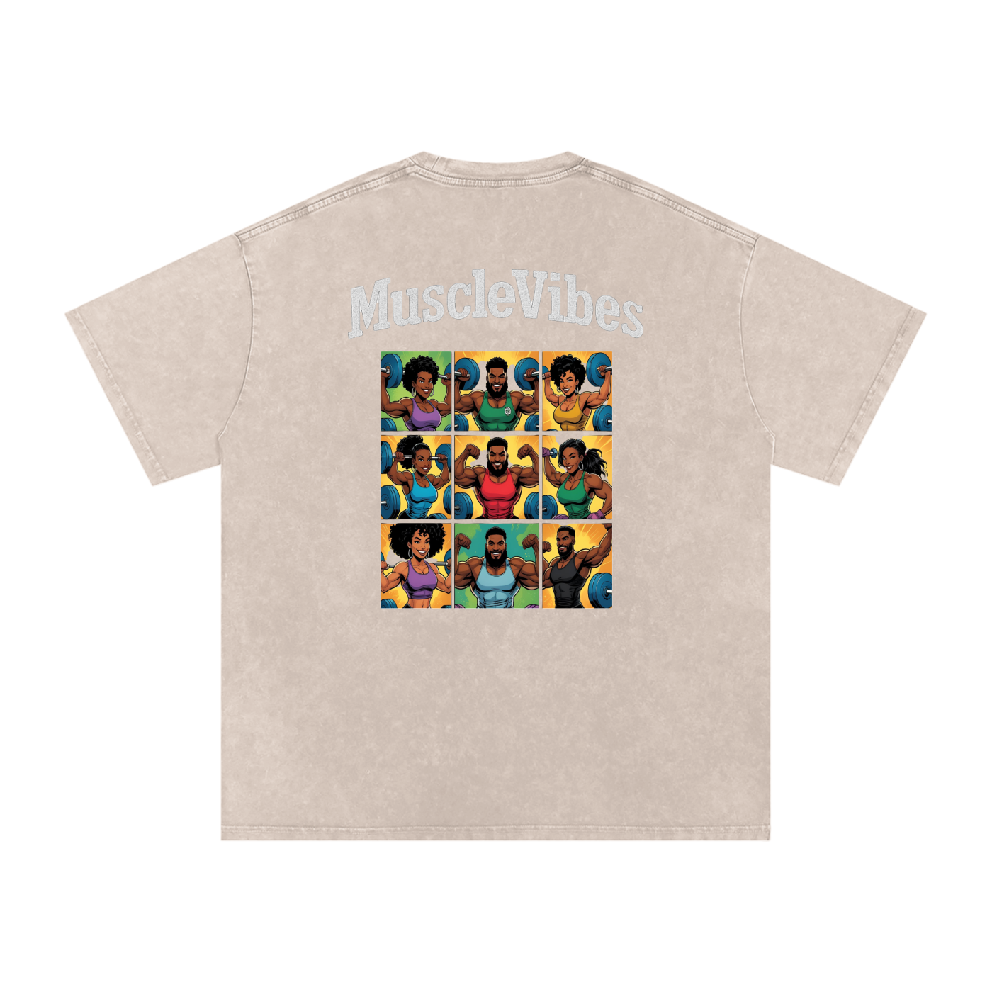 Acid Wash Oversize MV T-Shirt