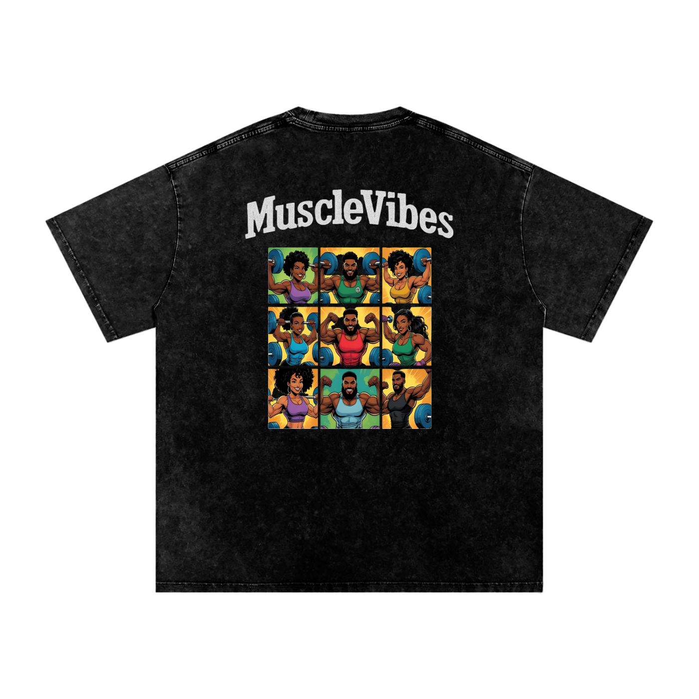Acid Wash Oversize MV T-Shirt