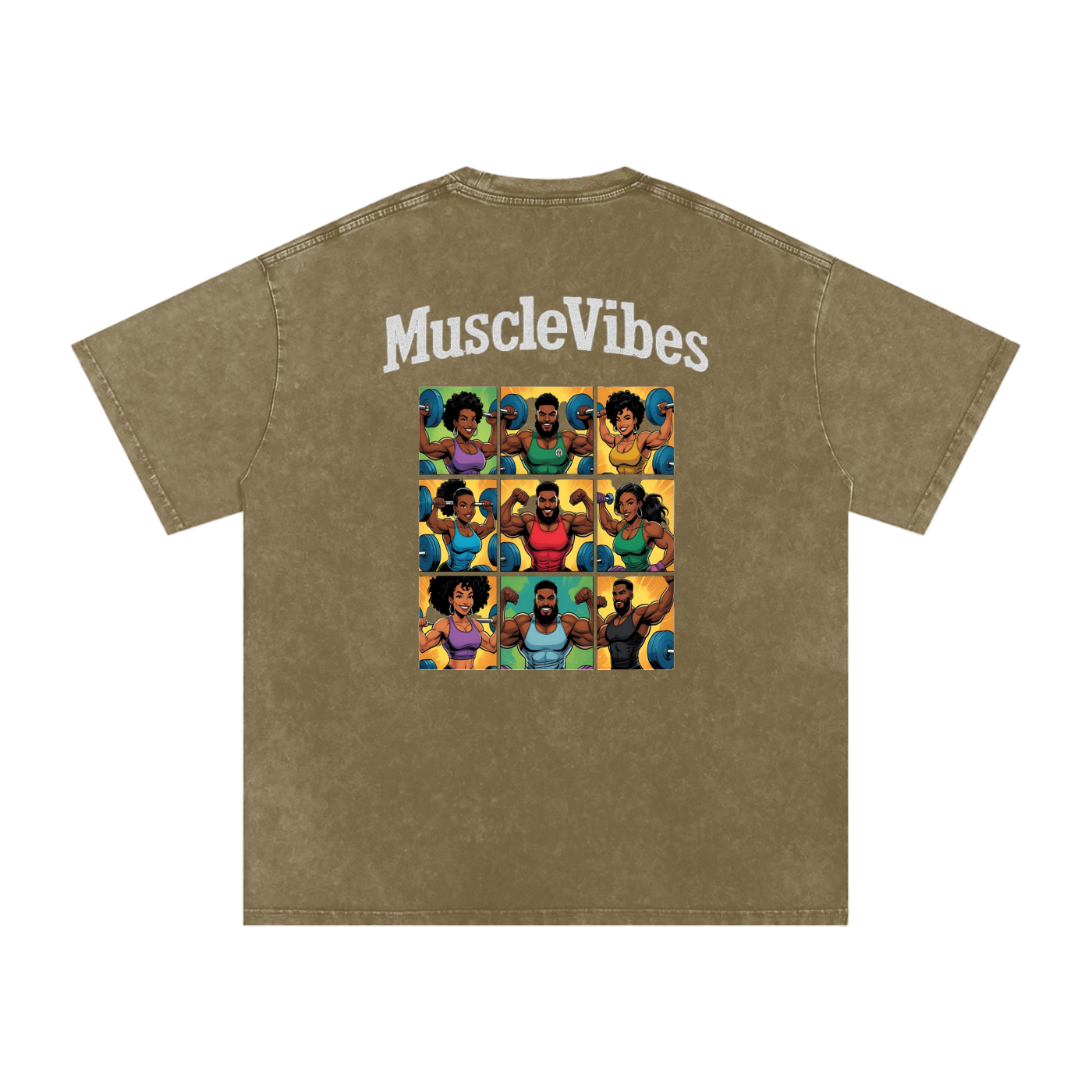 Acid Wash Oversize MV T-Shirt